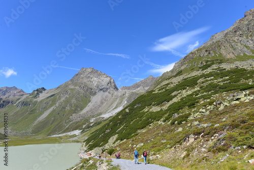 Der Rifflsee im Kaunergrat-Pitztal 
Ötztaler Alpen photo