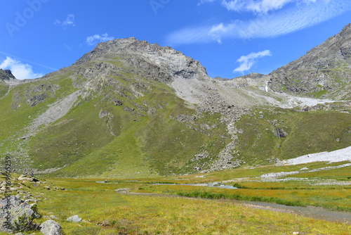 Rifflbach im Riffltal im Kaunergrat/Ötztaler Alpen  photo