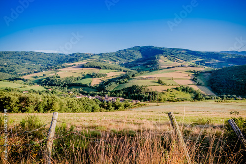 Billede på lærred Vue sur la Chartreuse de Sainte-Croix-en-Jares dans le Pilat