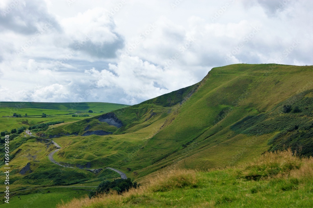 Mam Tor in the English peak District.