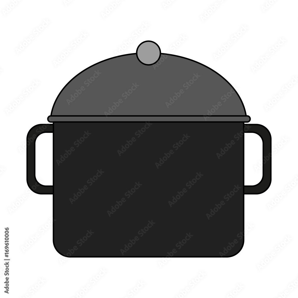 big pot kitchenware icon image vector illustration design big pot kitchenware icon image vector illustration design