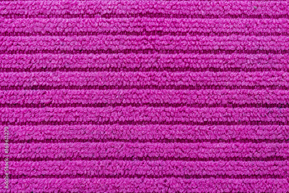 Pink color bath cotton towel texture. Background and texture. Pink color bath cotton towel texture. Background and texture.