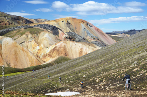 Mountain biking in Iceland