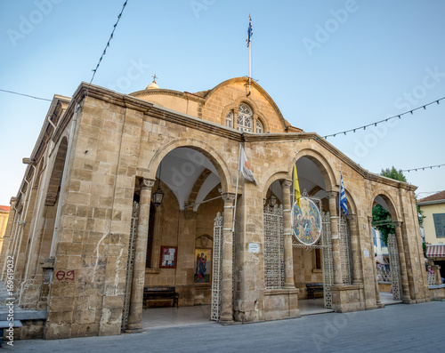 A front of Faneromeni Church in Nicosia city centre photo