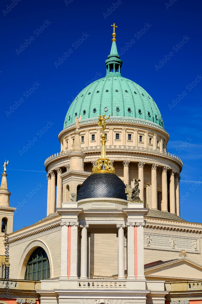 St. Nicholas' Church in Potsdam, Germany. St. Nicholas' Church in Potsdam, Germany.