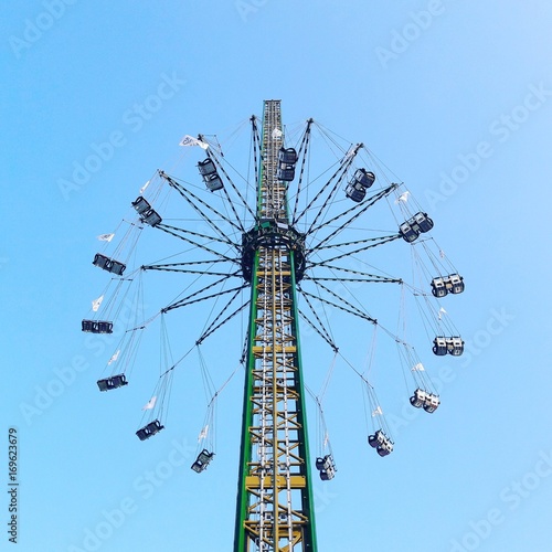 Carousel at funfair