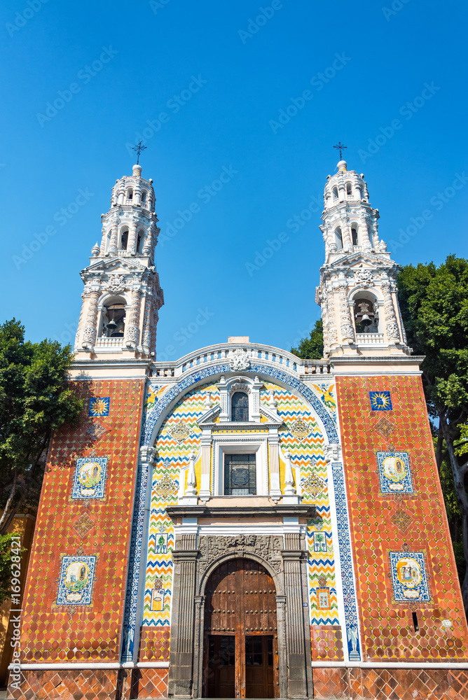 Beautiful Guadalupe Church in Puebla