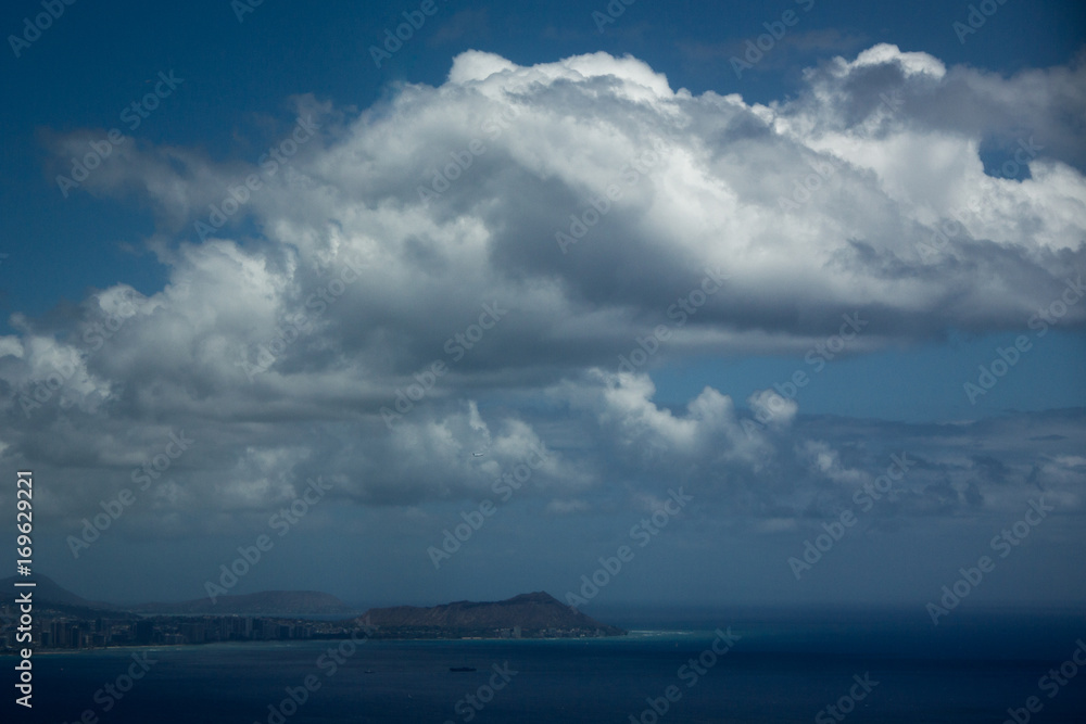 Diamond Head Areal (Waikiki, Honolulu, Oahu)