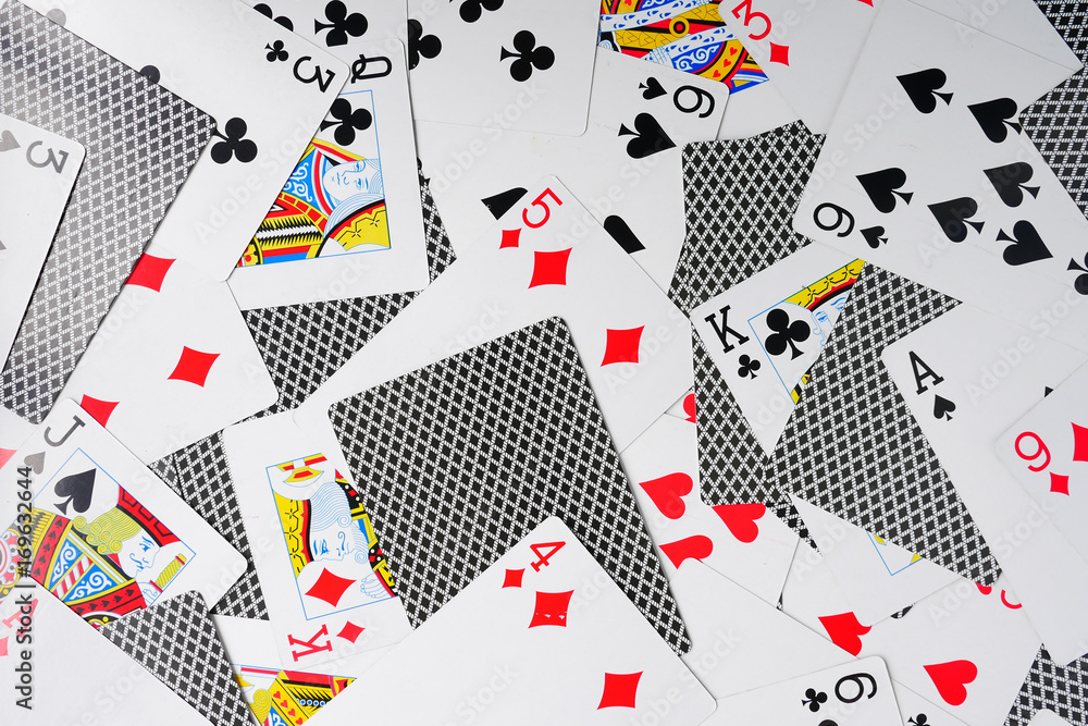 Background of Playing cards. Background of Playing cards.