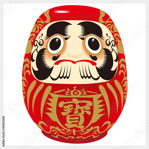 白河だるま（福島県の民芸品）
