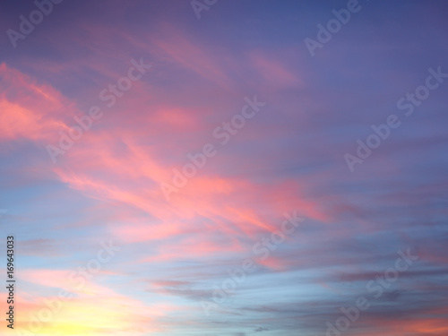 Pink Sunset Clouds © Destin