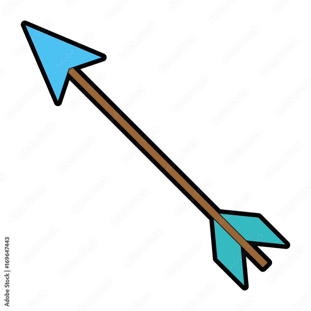 arrow icon over white background vector illustration arrow icon over white background vector illustration