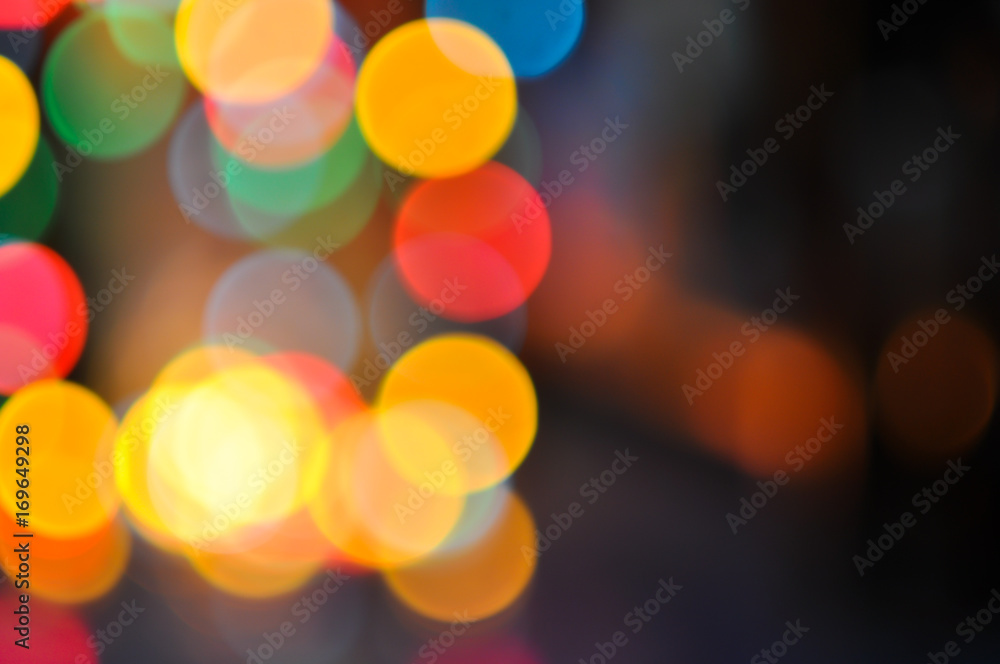Fototapeta premium abstract light bokeh background