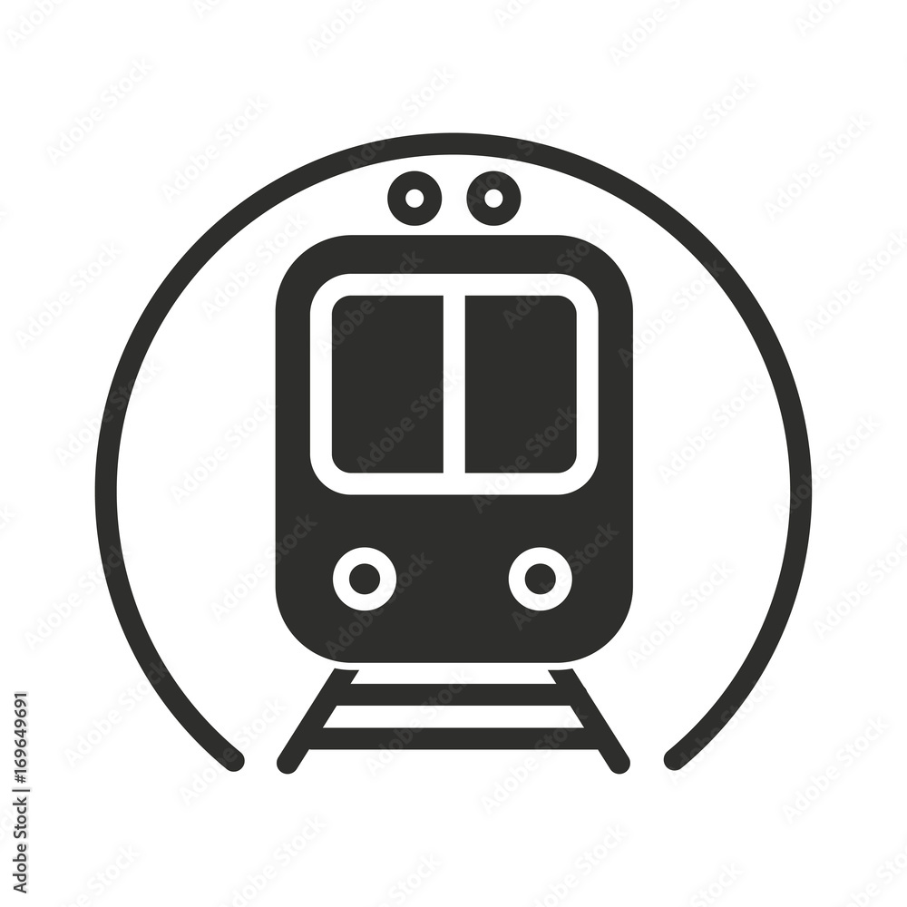 Metro vector icon. Metro vector icon.