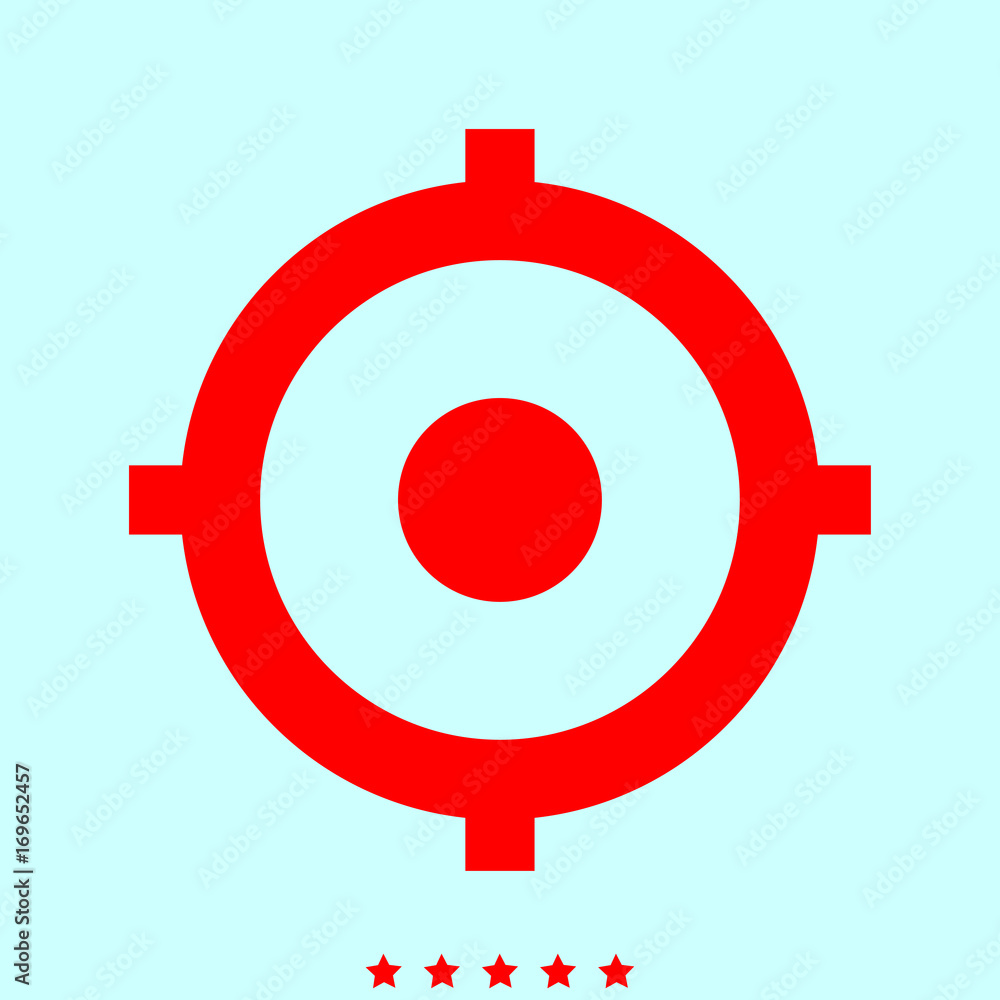 Gps outline it is icon . Gps outline it is icon .