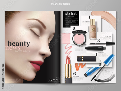Beauty fashion magazine