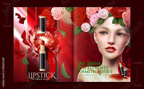 Romantic fashion magazine