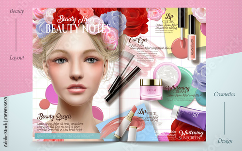 Romantic fashion magazine