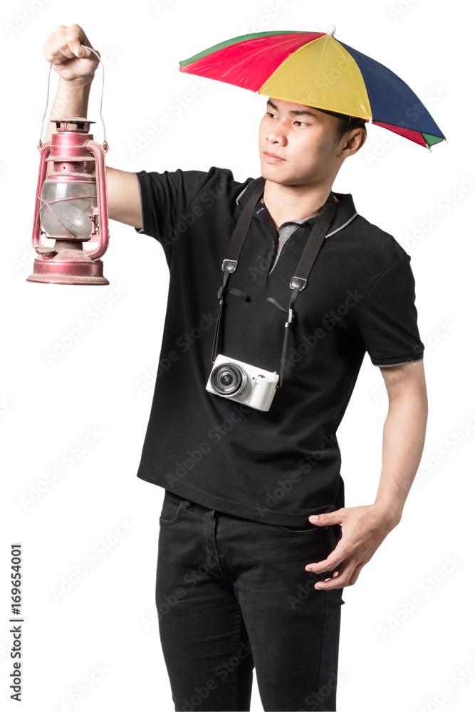 Asian umbrella deals hat