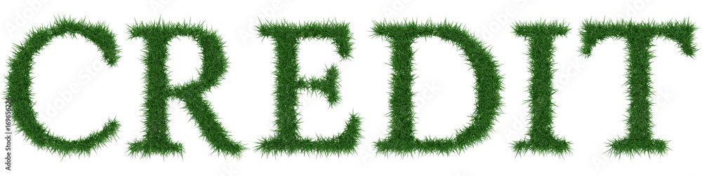 Credit - 3D rendering fresh Grass letters isolated on whhite background. Credit - 3D rendering fresh Grass letters isolated on whhite background.