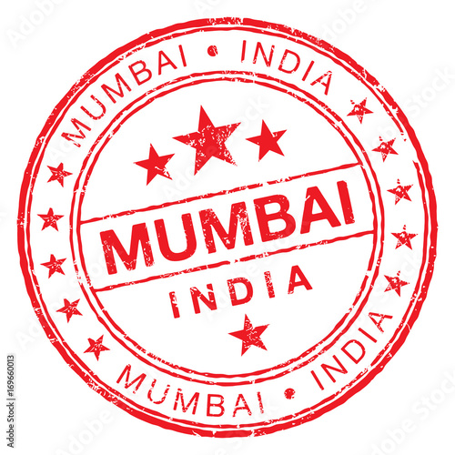 Mumbai India stamp