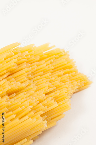 Isolated spaghetti pasta 