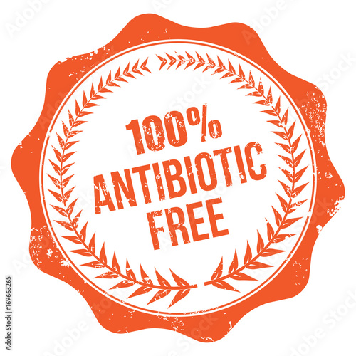Antibiotic Free stamp