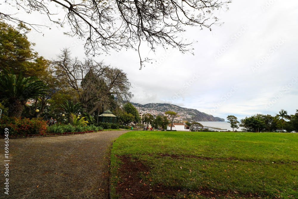 Park Santa Catarina in Funchal, Madeira, Portugal