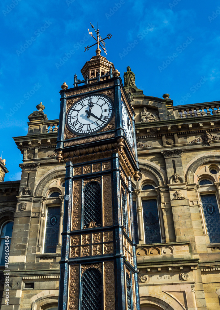 Clock Tower C Gateshead Old Town Hall
