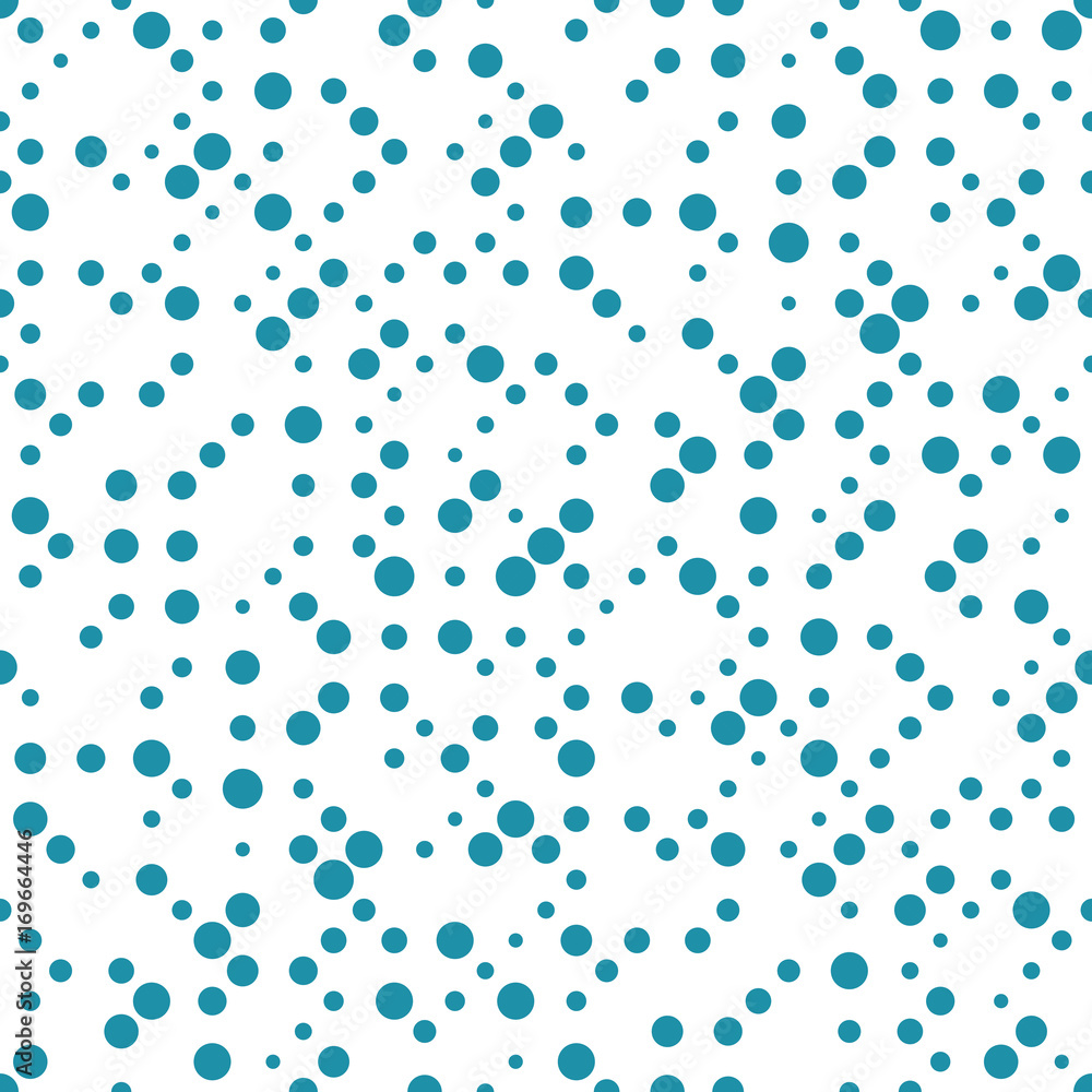 Fototapeta geometric dots deco art seamless pattern design