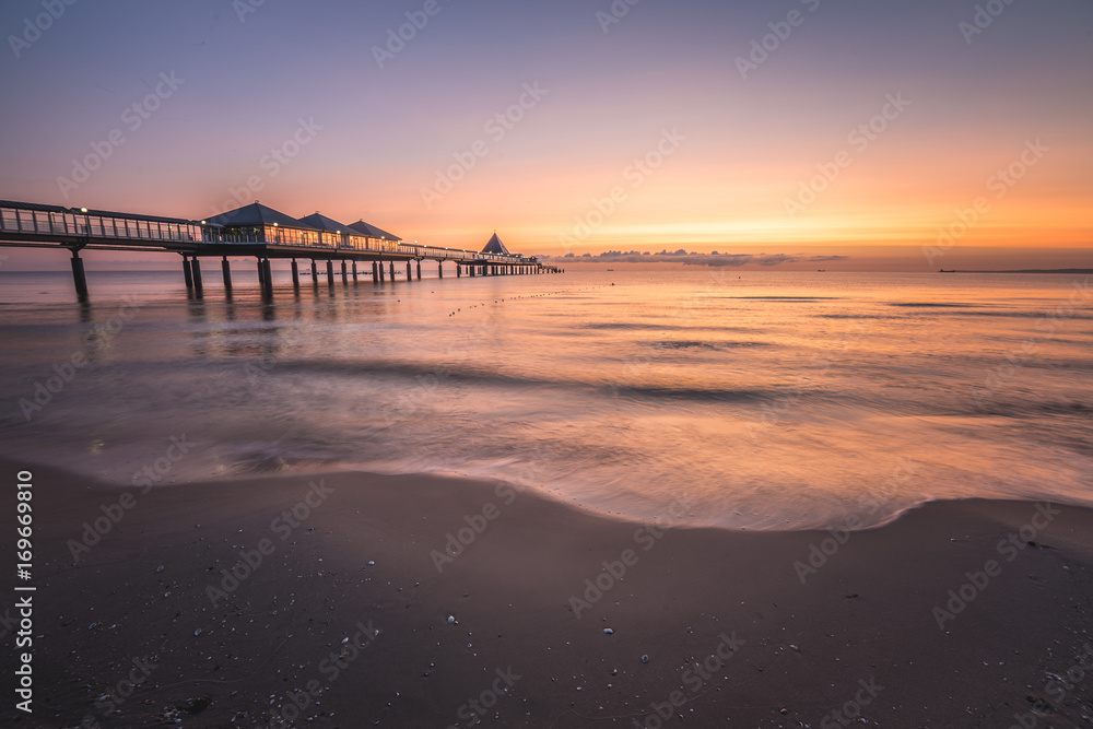 Fototapeta premium Sea Bridge Heringsdorf