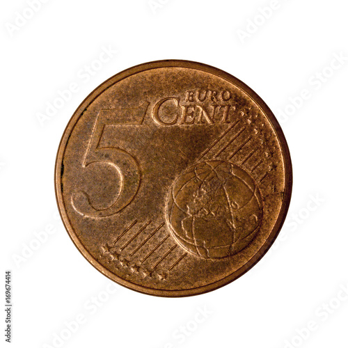 Wallpaper Mural Five cents coin Austria Torontodigital.ca