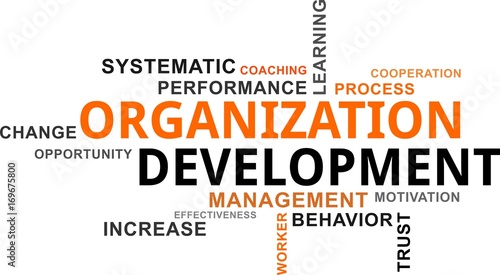 word cloud - organization development