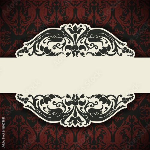 Vintage vector background