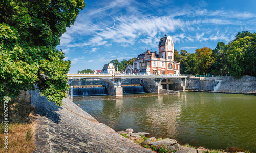 Obraz na płótnie Power plant in Hradec Kralove w salonie