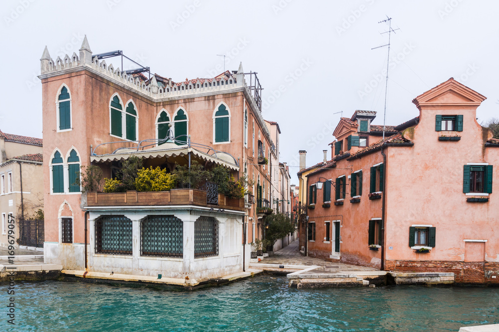 Venetian house on the canal.