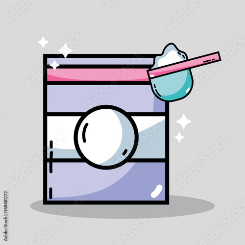 laundry equipment to clean the domestic clothes