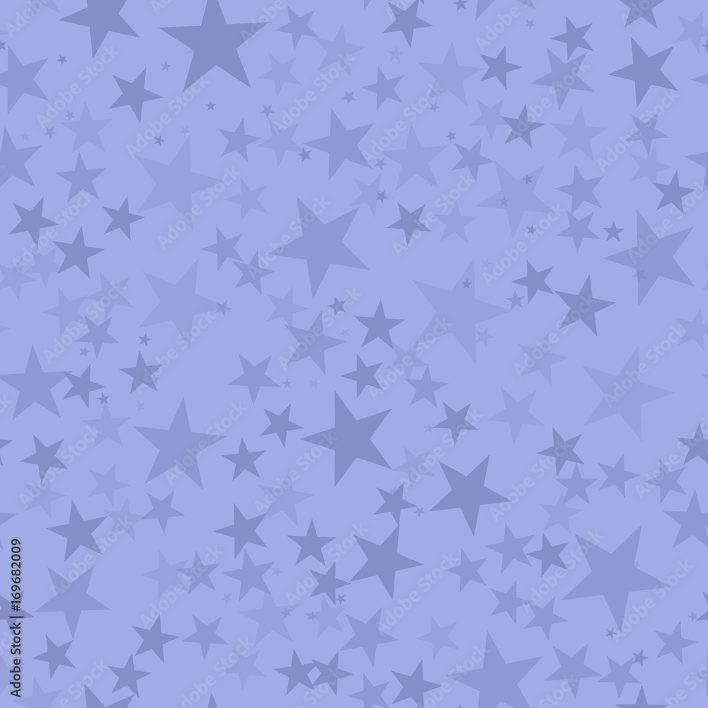Light stars seamless pattern on purple background. Lovely endless random scattered light stars festive pattern. Modern creative chaotic decor. Vector abstract illustration. Light stars seamless pattern on purple background. Lovely endless random scattered light stars festive pattern. Modern creative chaotic decor. Vector abstract illustration.