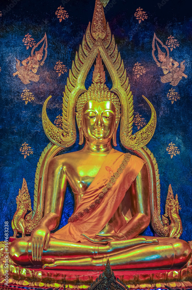 Beautiful Buddha image in Buddhist church