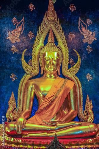 Beautiful Buddha image in Buddhist church