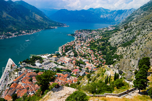 Magnificent view of Kotor Bay Montenegro © Nataliia