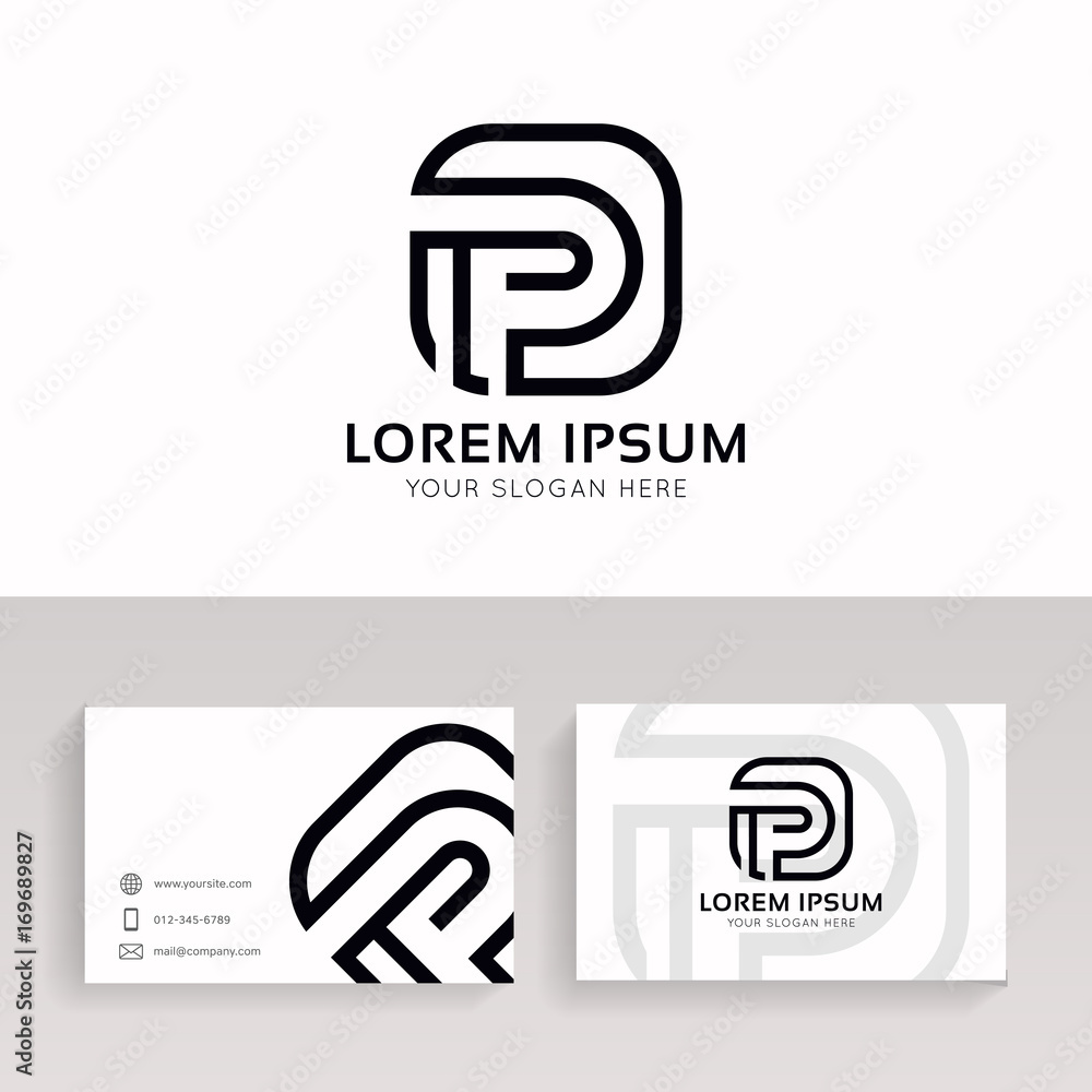 Clean P letter linear icon sign company logo vector design. Clean P letter linear icon sign company logo vector design.