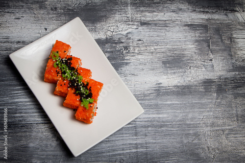 sushi rolls
