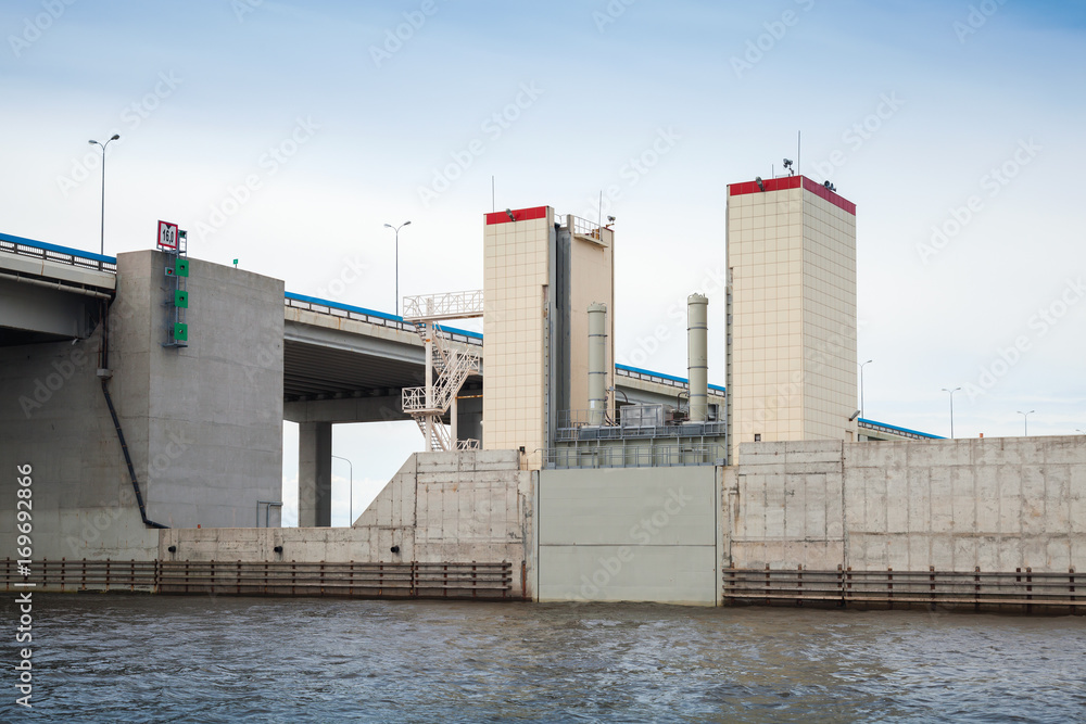 Obraz premium St-Petersburg Flood Prevention Facility Complex