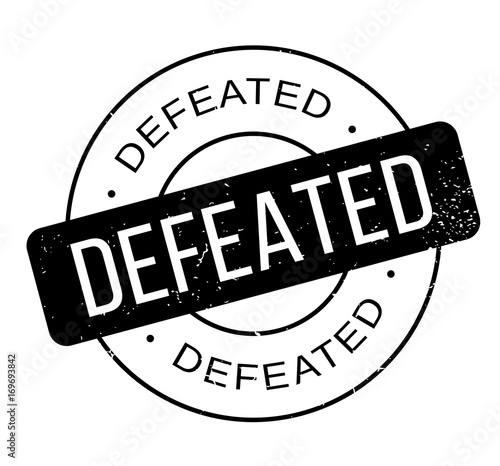 Defeated rubber stamp. Grunge design with dust scratches. Effects can be easily removed for a clean, crisp look. Color is easily changed.