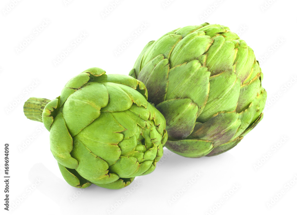 artichoke isolated on white background artichoke isolated on white background