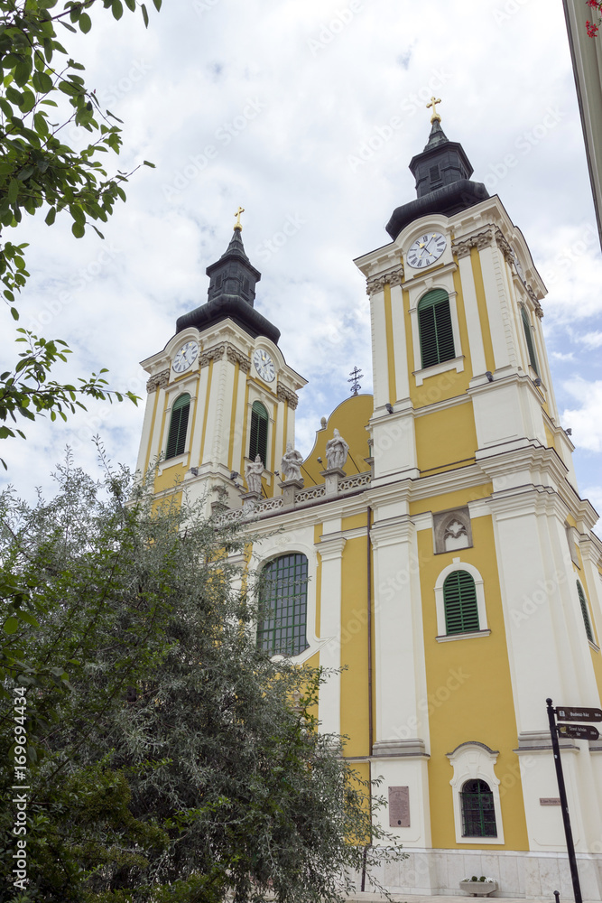 St. Stephen Cathedral in Szekesfehervar, Hungary