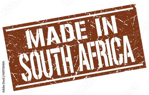 made in South Africa stamp