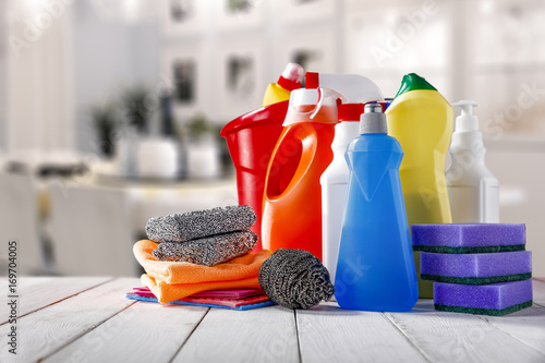 cleaning products photo