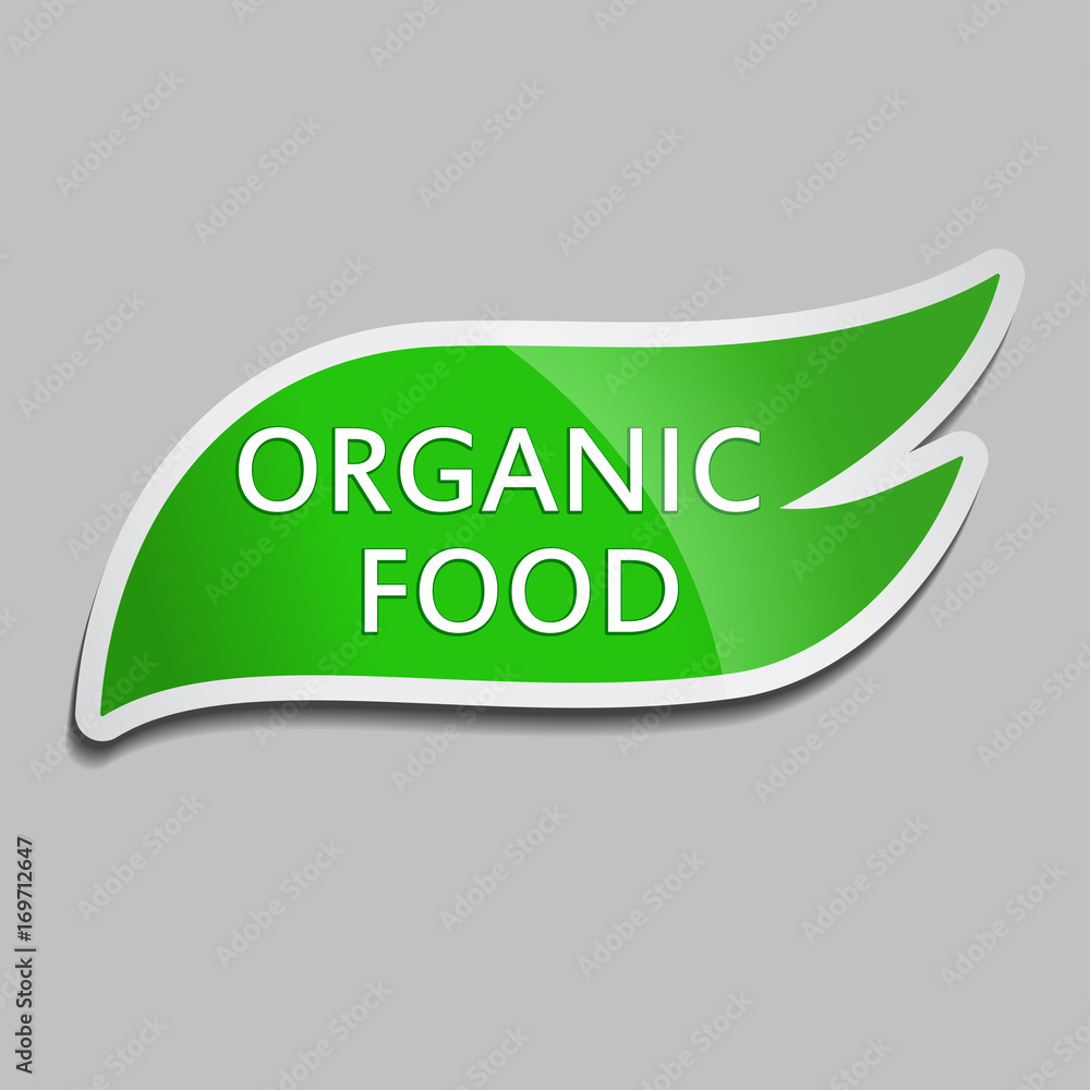 Food Label Design Vector